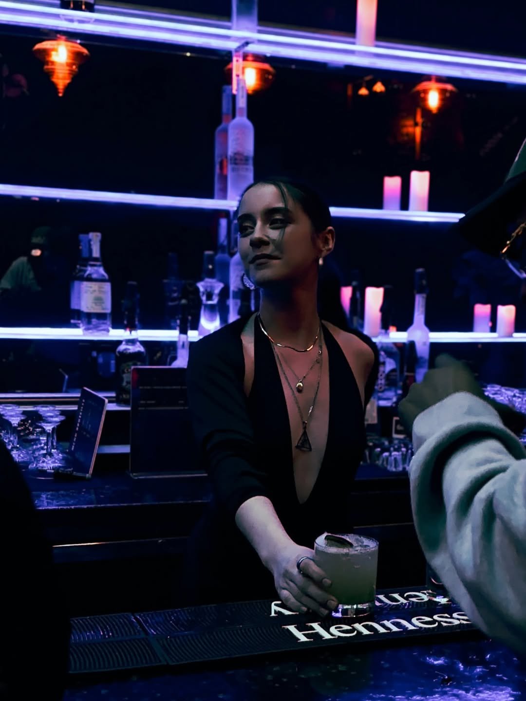 VIP table guests inside YUME Montreal nightclub